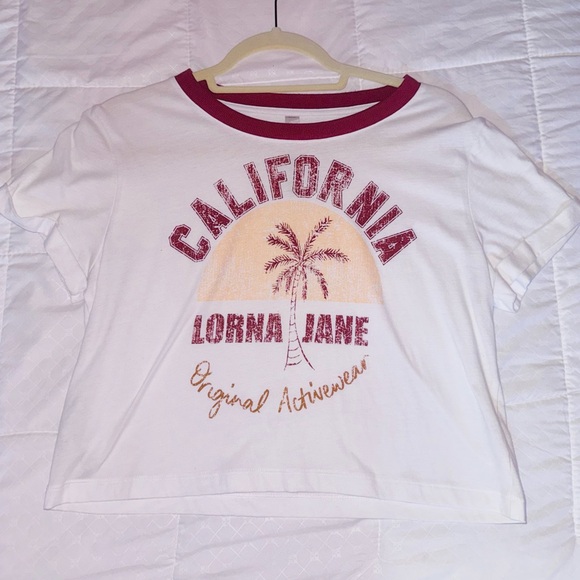 Lorna Jane Australia California Cropped Tee - Picture 5 of 7